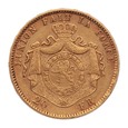 Belgia, 20 franków 1877 r.