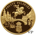 Polska, 200 zł 450 Lat Poczty Polskiej 2008 r. 