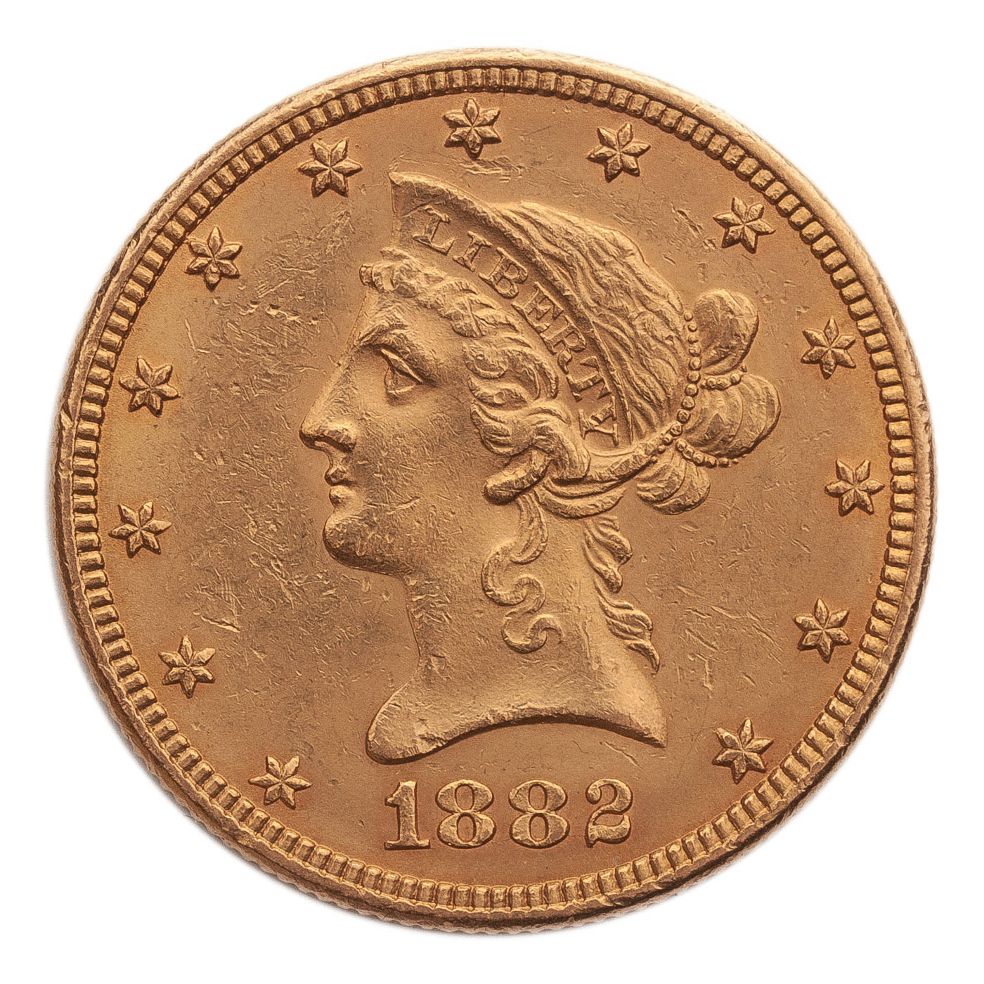 USA, 10 Dolarów 1882 r.
