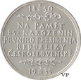 Czechosłowacja, 85 Rocznica Narodzin Tomasa Masaryka 1935 r. 