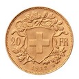 Szwajcaria, 20 Franków 1912 r.