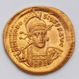 Rzym, Theodosius II 402-450. Solidus.SUPER !!!