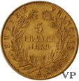 Francja, 5 Franków 1859 r. 