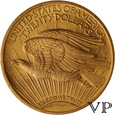 USA, 20 Dolarów St.Gaudance 1922 r.