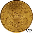 USA, 20 Dolarów Liberty 1907 r. 