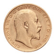 Wielka Brytania, 1/2 Suwerena 1906 r.