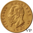 Włochy , 20 Lir 1867 r. 