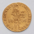 Holandia, 1 Dukat 1806 r.Bardzo ładny !!! Utrecht !!