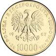 Polska, 10000 złotych 1987, Jan Paweł II