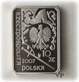 Polska, 10 zł Rycerz Cięzkozbrojny 2007 r. 