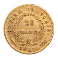 Francja, 20 Franków 1813 r. Utrecht !! Rzadka
