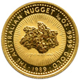 Australia, 15 dolarów 1989, Nugget, 1/10 uncji złota