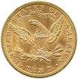 USA  - 10 DOLARÓW 1893 - Filadelfia, ŁADNE