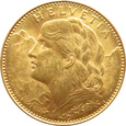 Szwajcaria - 10 franków 1922 B