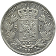 Belgia, 5 franków 1869, Bruksela