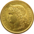SZWAJCARIA - 20 franków 1883 B