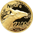 RPA, Natura PRESTIGE - żyrafa, 100 randów 2006, UNC