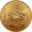 USA  20 DOLLARÓW  1904 - piękne!