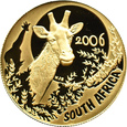 RPA, Natura PRESTIGE - żyrafa, 20 randów 2006, UNC