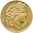 Francja, Ceres, 20 franków 1850, Paryż