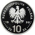 POLSKA - 10 ZŁOTYCH 1998 - gen. E. Fieldorf, UNC