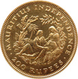 Mauritius - 200 rupii 1971, złoto