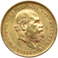 HOLANDIA - WILLEM 10 guldenów 1876, Utrecht