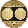 NORWEGIA - Historia monety norweskiej - UNC  (9)