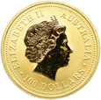 Australia, 100 dolarów 2002, NUGGET, uncja złota