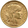 Francja  - 20 franków 1905 - KOGUT -  Paryż  