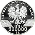 POLSKA, 300000 złotych 1993, JASKÓŁKI