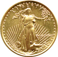 USA, 5 dolarów 1991 - 1/10 uncji