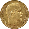 FRANCJA - NAPOLEON III -  20 franków 1854 A, Paryż