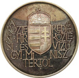 Węgry, medal nagrodowy Ministerstwa Transportu, srebro