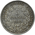 Francja, Republika, 5 franków 1849 A, Paryż