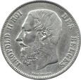 BELGIA - 5 FRANKÓW 1870