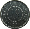 Belgia - 10 centimes 1916 RZADKIE!!