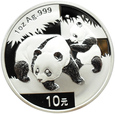 CHINY - Panda - 10 YUANÓW  2008 - MENNICZY