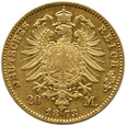 Niemcy, Bayern, Ludwik II, 20 marek 1873 D, Monachium