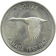 KANADA - Dolar 1967 - Gęś