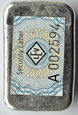 Leipziger - sztabka srebro 100 gramów z holgramem