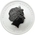 Australia - 1 dolar 2016, Rok Małpy - UNC
