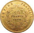 Francja - 10 franków 1858 A - Paryż