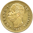 Włochy, Umberto I, 20 lirów 1882, Rzym