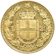 Włochy, Umberto I, 20 lirów 1882, Rzym