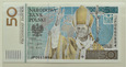POLSKA - 50 ZŁOTYCH  2006 -  JAN PAWEŁ II banknot okolicznościowy 