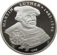 TOGO - 1000 FRANKÓW 1999 - M. LUTHER 