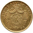 Belgia  20 franków 1877 - bardzo ładne  !!