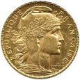 Francja  - 20 franków 1901 - KOGUT -  Paryż  