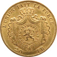 Belgia  20 franków 1869 - bardzo ładne  !!
